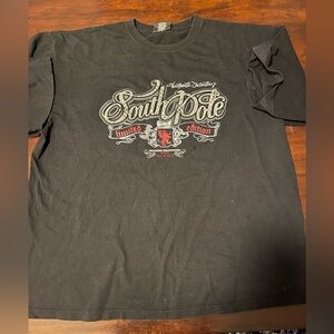 South Pole Black Graphic Tee